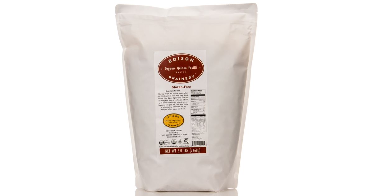 @@Edison Grainery Quinoa Fusilli, Organic - Azure Standard