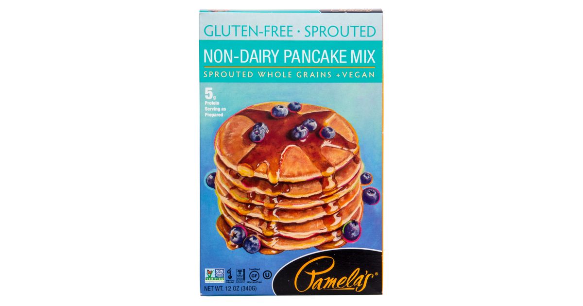 Pamela's NonDairy Pancake Mix, Sprouted, GF Azure Standard