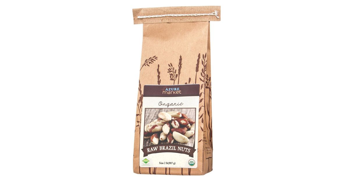 Azure Market Organics Brazil Nuts, Raw, Organic - Azure Standard
