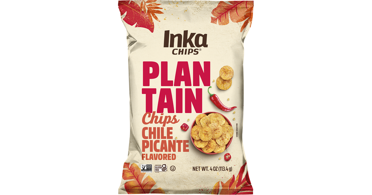Inka Plantain Chips, Chile Picante - Azure Standard