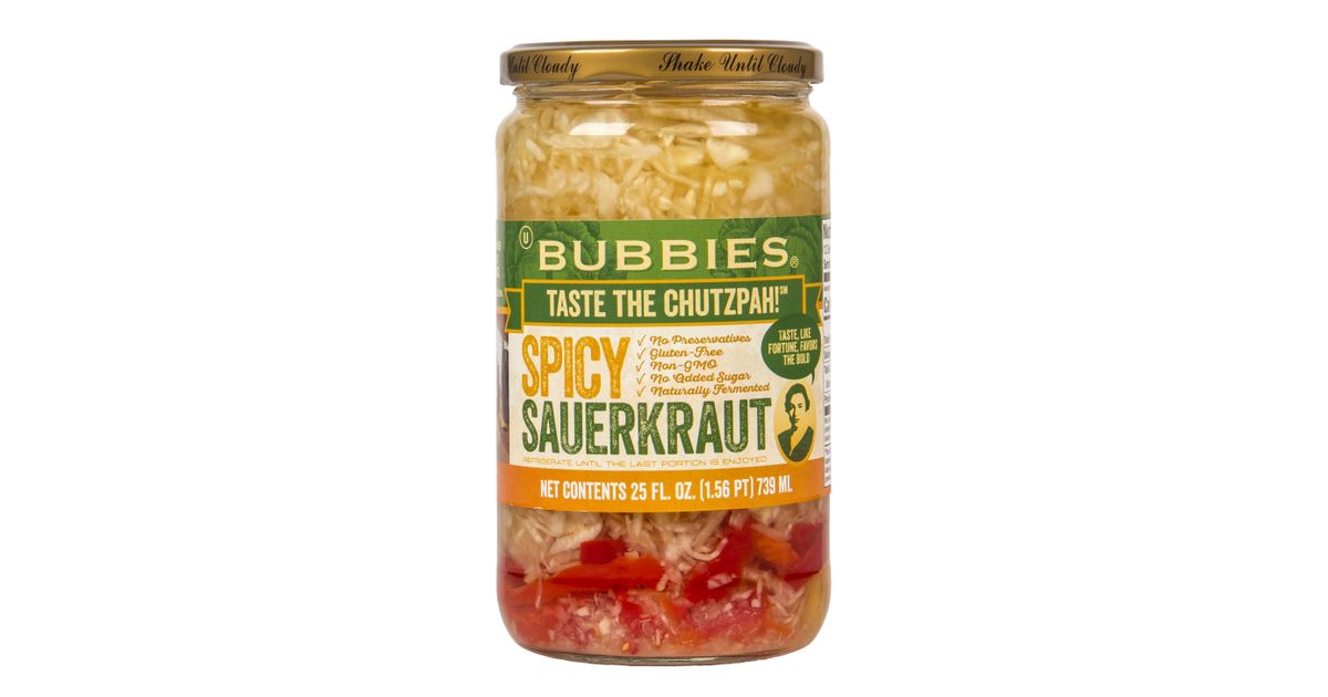 Bubbies Sauerkraut, Spicy Azure Standard