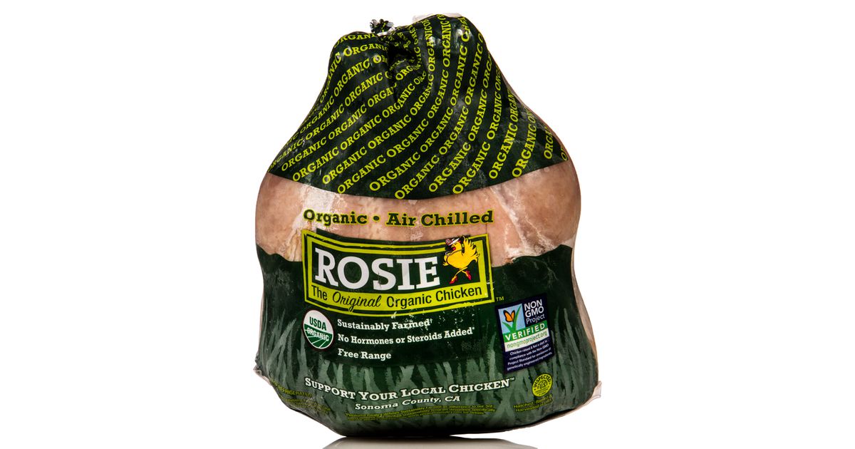 Rosie® Fresh Organic Whole Chicken, 1 lb - Fry's Food Stores