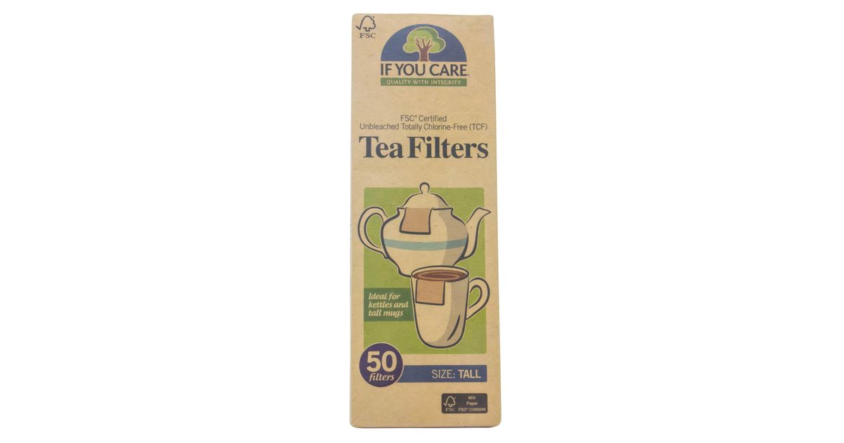 If You Care Tea Filters, Tall, Unbleached - Azure Standard
