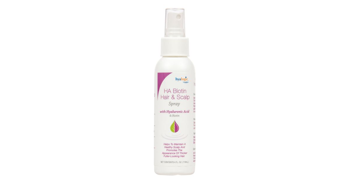 Hyalogic Episilk Hyaluronic Acid Biotin, Hair & Scalp Spray Azure