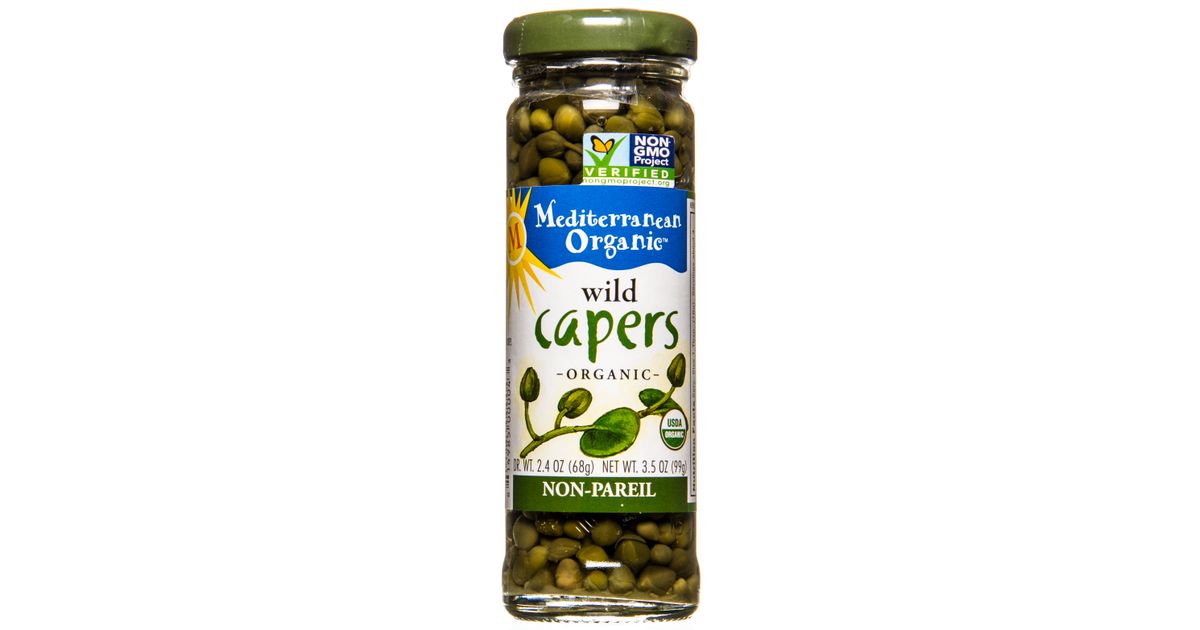 Mediterranean Organics Whole Capers, Organic Azure Standard