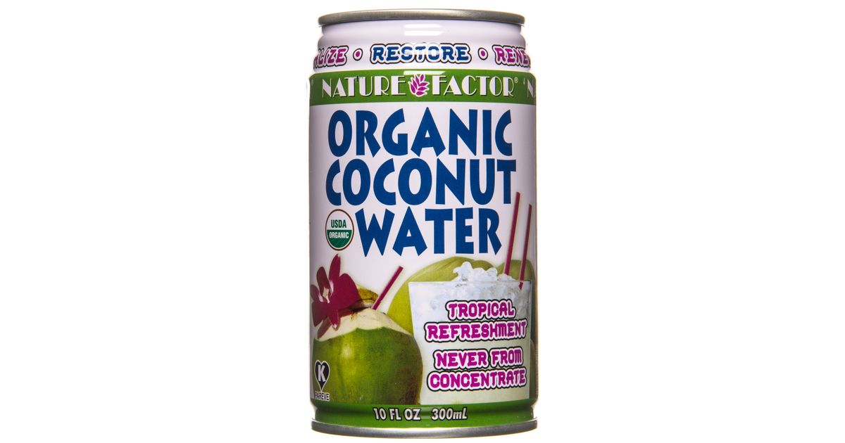 Nature Factor Coconut Water, Young, Organic Azure Standard