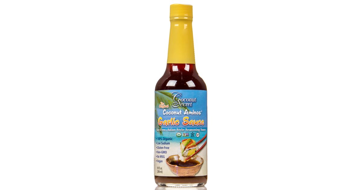 Coconut Secret Garlic Sauce, Organic Azure Standard