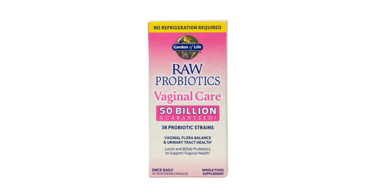 Garden Of Life Vaginal Care Raw Probiotics Organic Azure