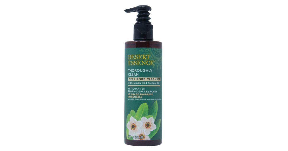 Desert Essence Thoroughly Clean Deep Pore Cleanser - Azure Standard