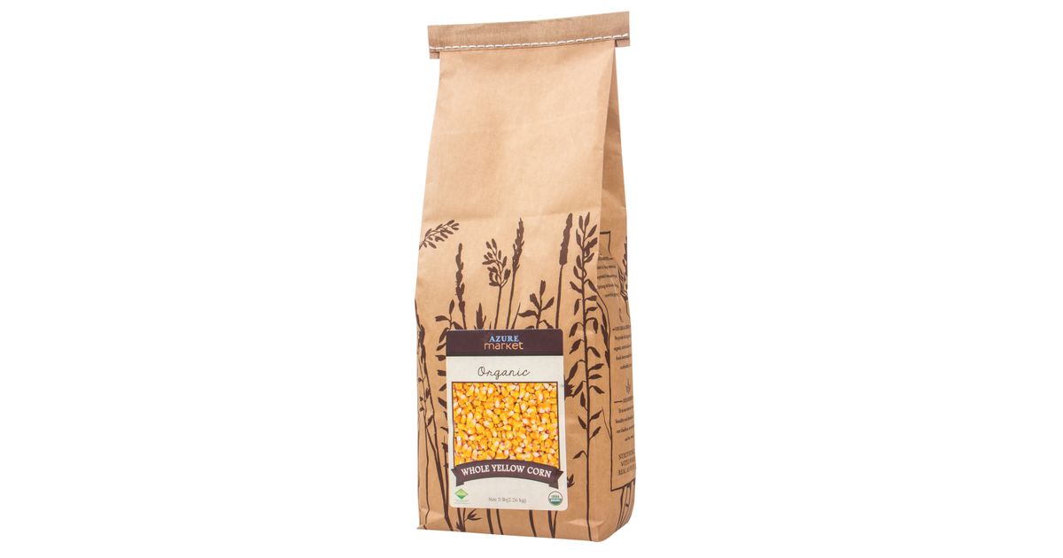 Azure Market Organics Whole Yellow Corn, Organic - Azure Standard