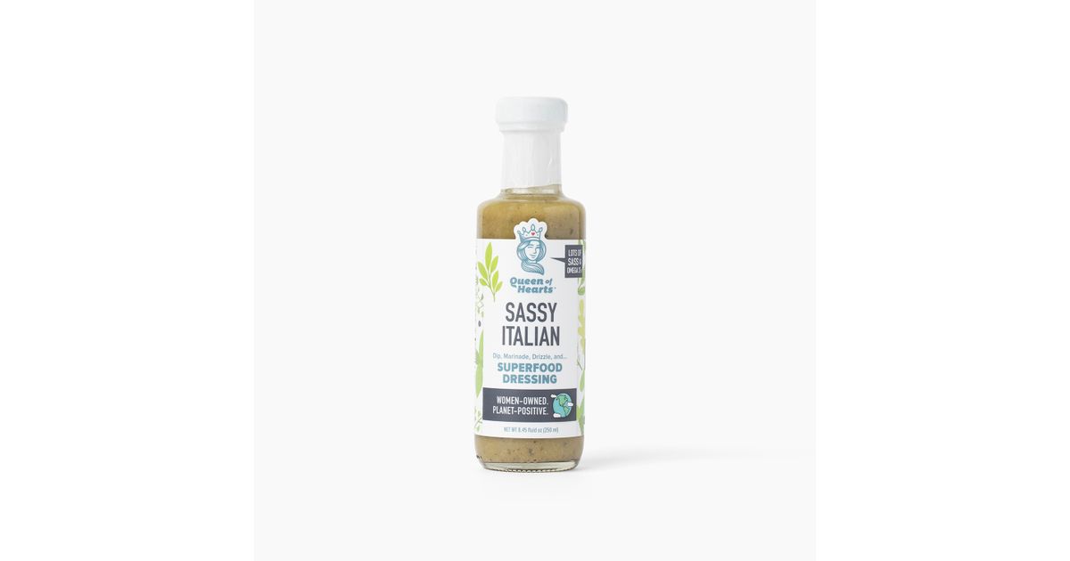 Queen of Hearts Superfood Dressing Sassy Italian Azure Standard