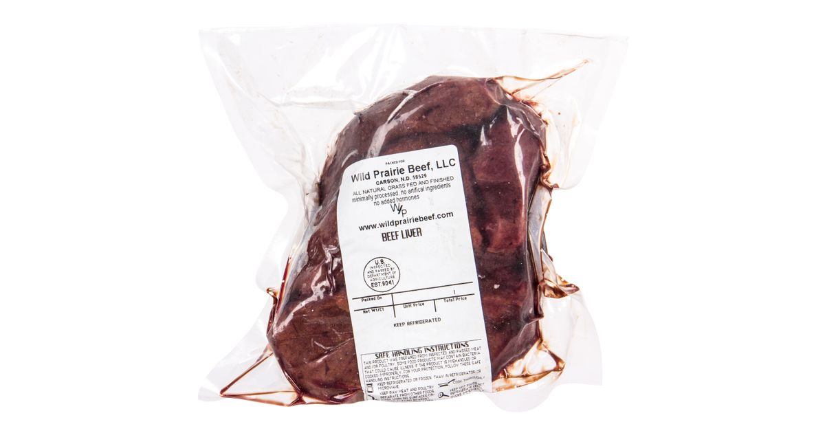 Wild Prairie Beef Beef Liver, GrassFed, Frozen Azure Standard