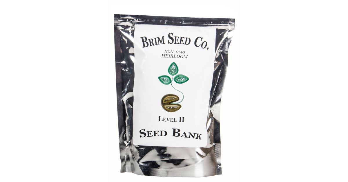 Brim Seed Co. Seed Bank Level II, 2500 Seeds - Azure Standard