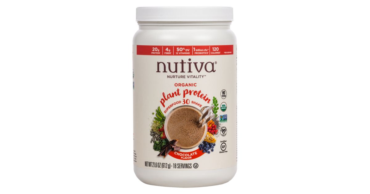 Nutiva organic plant protein superfood 30 shake cheap