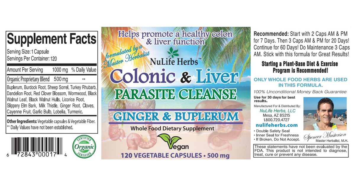 NuLife Colonic & Liver Parasite Cleanse Azure Standard