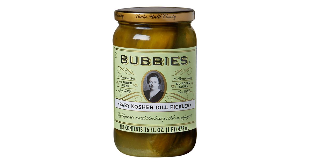 Bubbies Baby Kosher Dill Pickles Azure Standard
