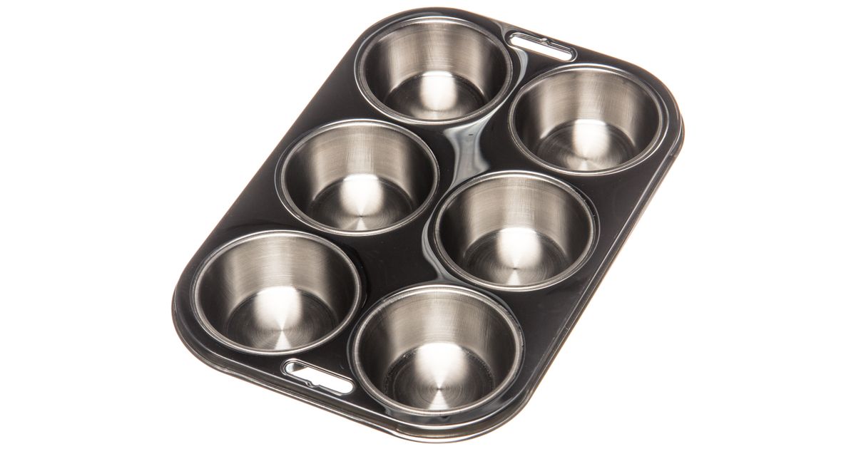 Down to Earth Muffin Pan, 6 Cup