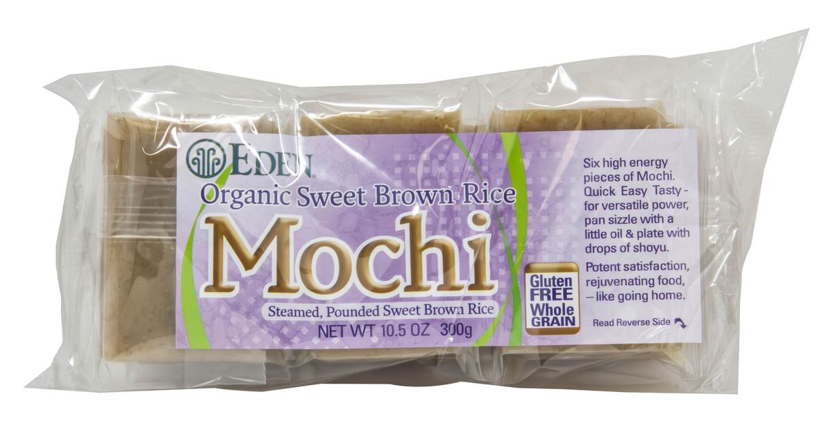 Eden Foods Rice, Sweet, Brown, Mochi, Organic - Azure Standard