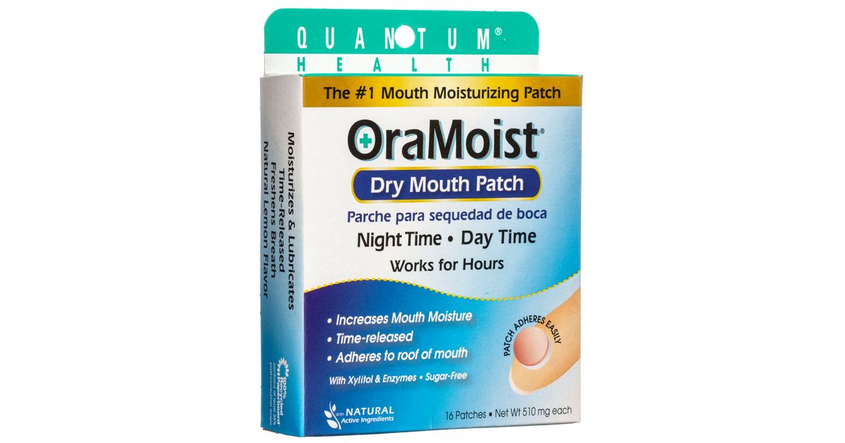 Quantum Health OraMoist Dry Mouth Patch Azure Standard