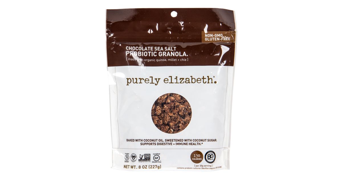 Purely Elizabeth Granola Cereal, Probiotic, Chocolate Sea Salt, GF