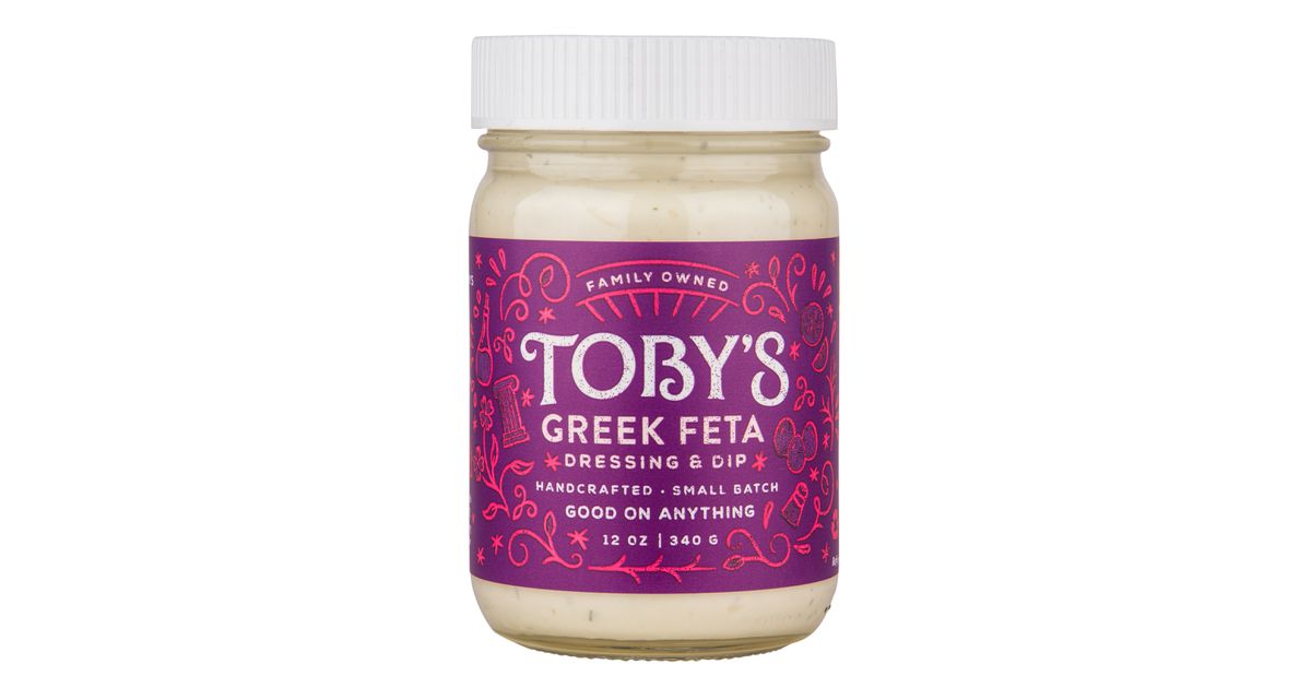 Toby's Dressing & Dip Greek Feta Dressing & Dip, 12 oz at Whole Foods Market