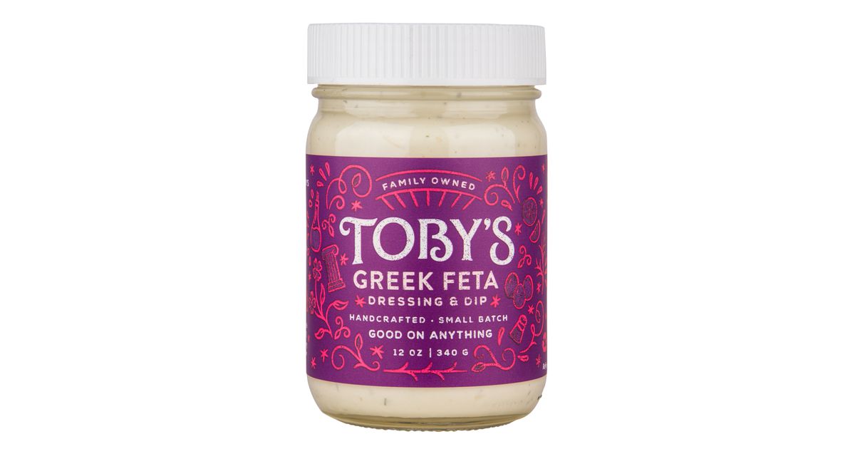 Toby's Chunky Feta Salad Dressing & Dip Azure Standard
