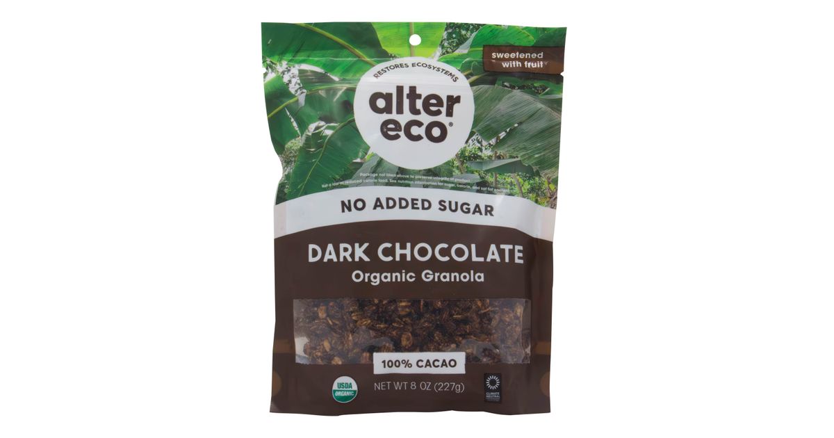 Alter Eco Granola, Dark Chocolate, Organic Azure Standard - Main Image