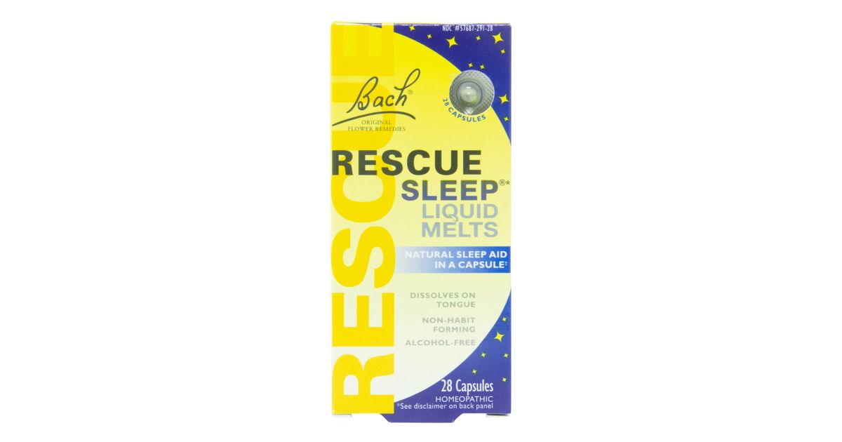 Rescue Remedy RESCUE Remedy Sleep Melts, Orange Vanilla Azure Standard