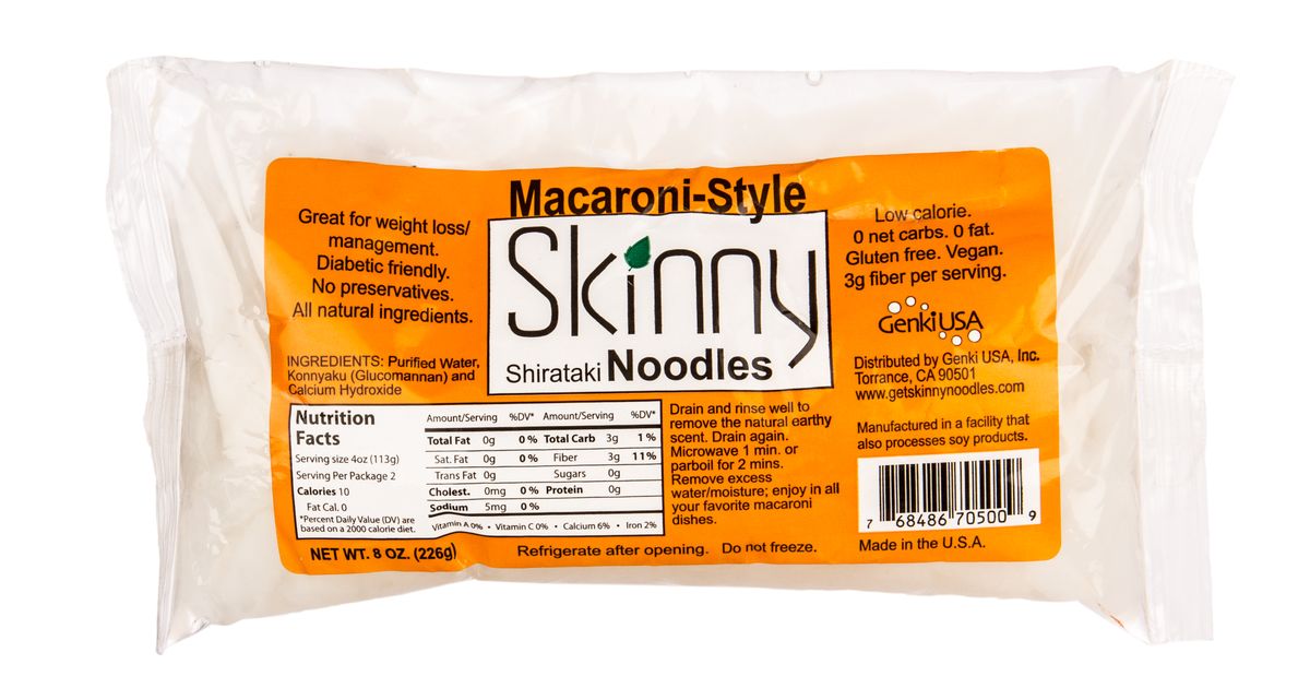 Skinny Macaroni, Shirataki Noodles Azure Standard