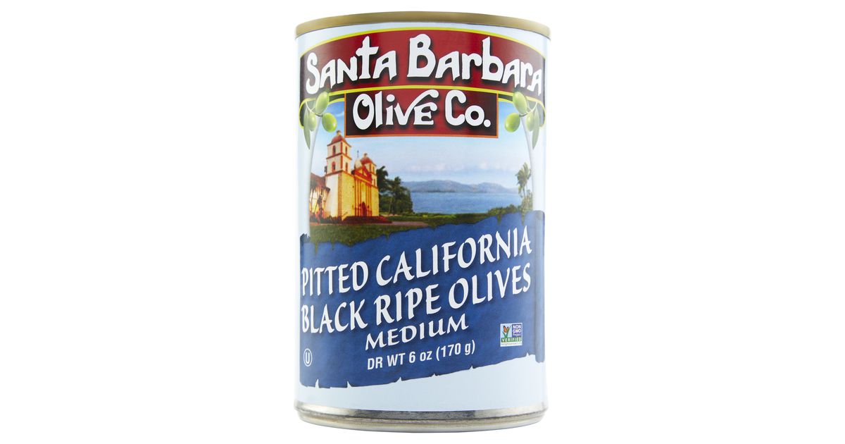 Early California Medium Pitted California Ripe Olives, 6 oz