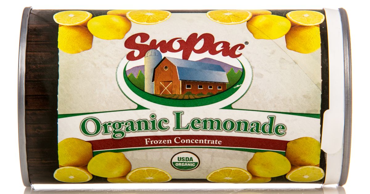 SnoPac - Lemonade, Frozen, Organic - Azure Standard