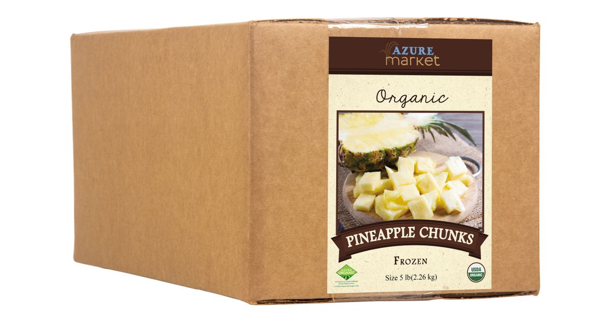Azure Market Organics *Pineapple, Frozen, Organic - Azure Standard