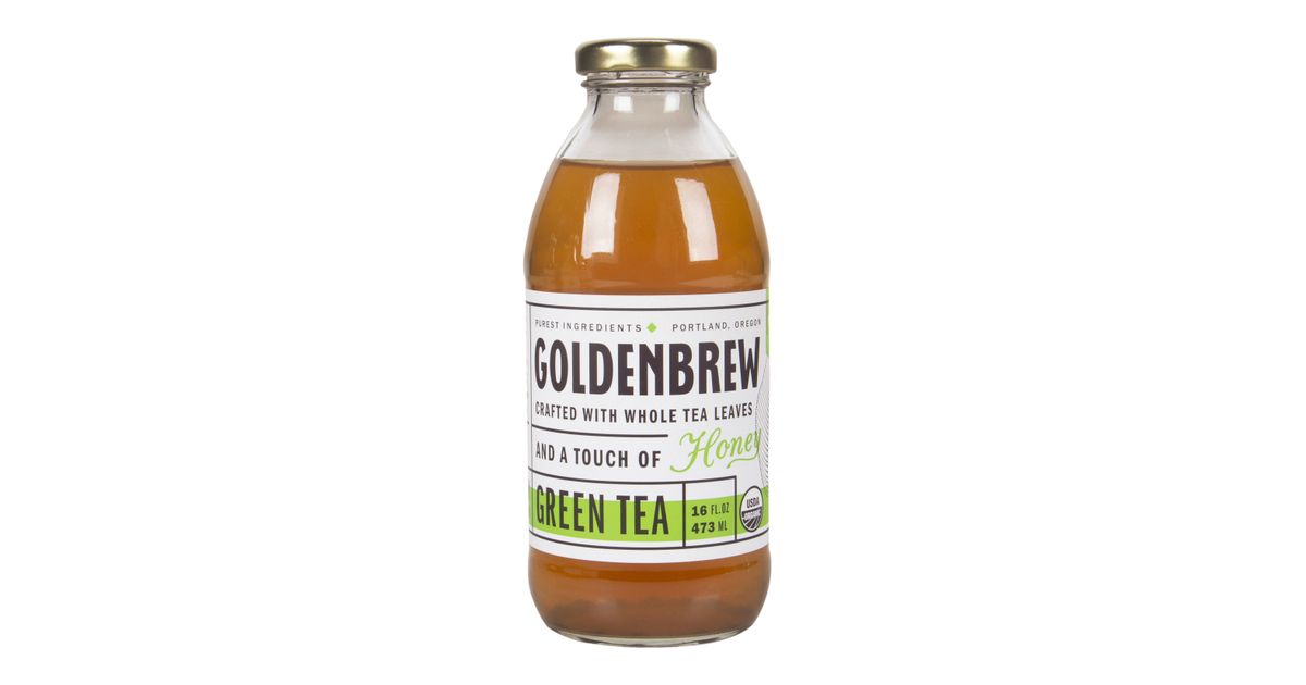 Goldenbrew Tea, Green Tea with Honey, Organic Azure Standard