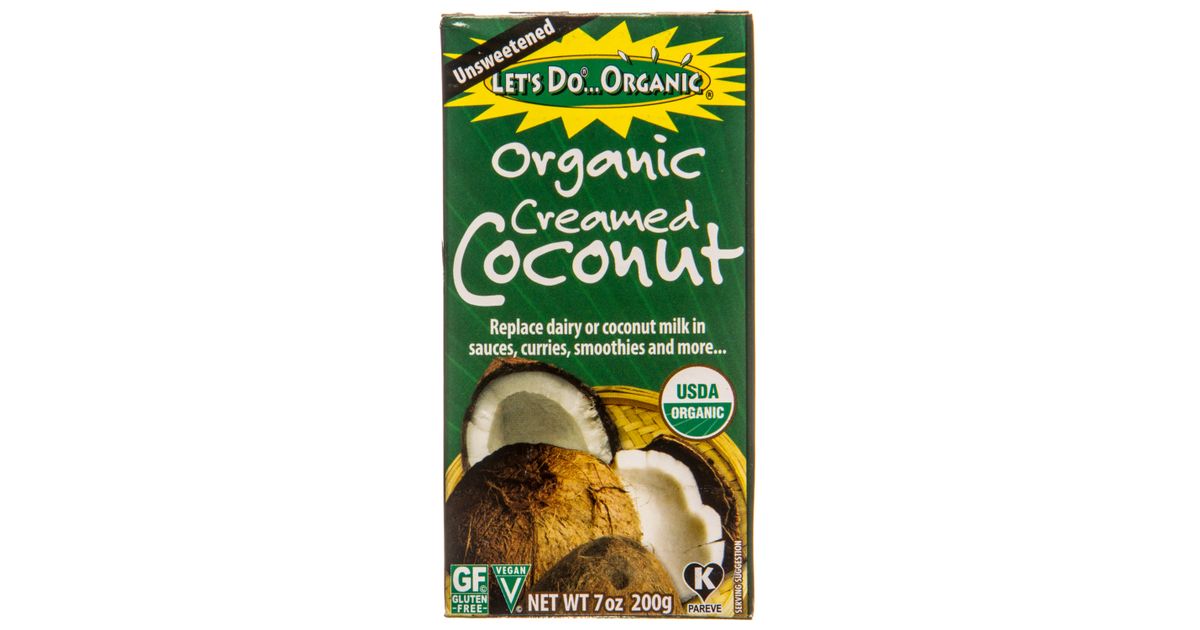 Let's Creamed Coconut, Organic Azure Standard