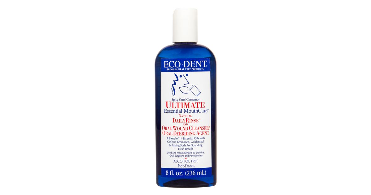 EcoDent Ultimate Daily Rinse, Spicy Cool Cinnamon Azure Standard