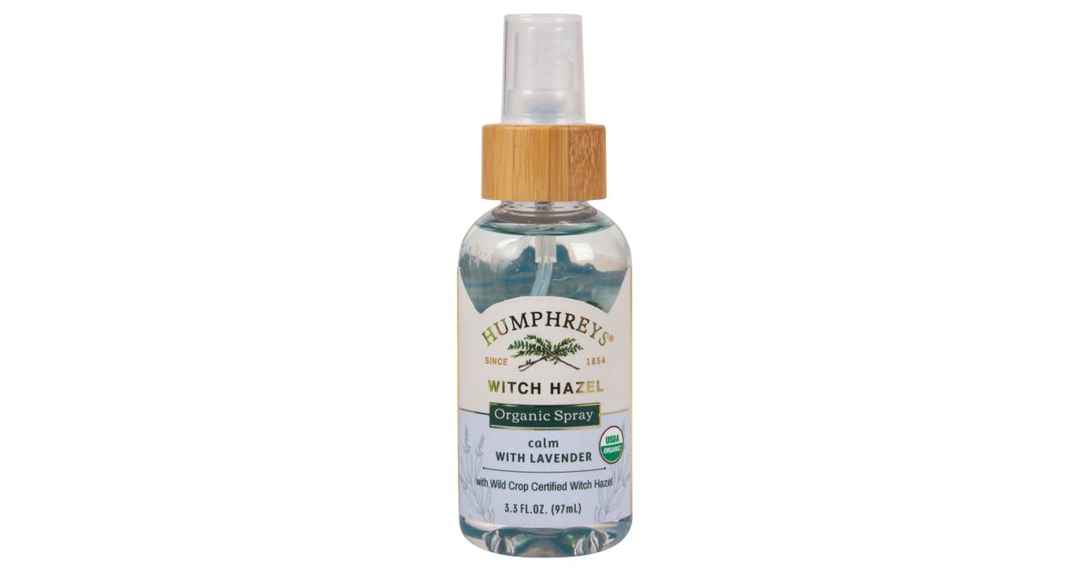Humphrey's Facial Mist Witch Hazel Calm with Lavender, Organic Azure