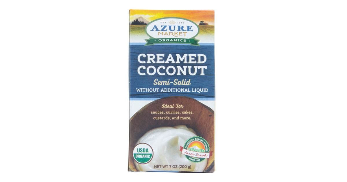 Azure Market Organics Creamed Coconut, Organic - Azure Standard