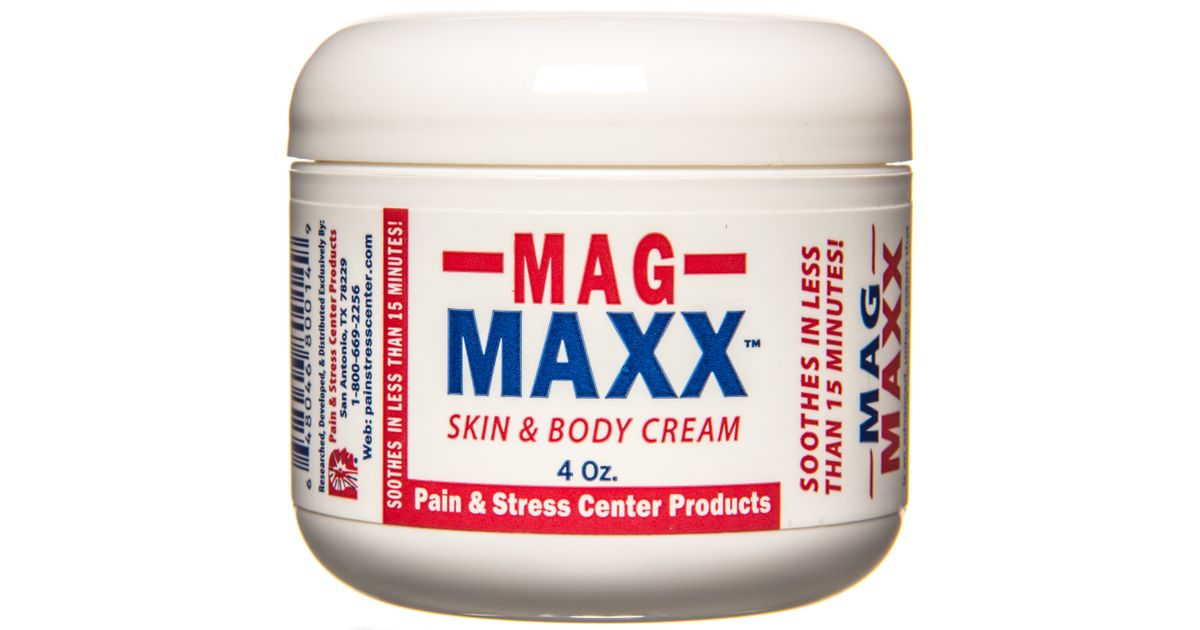 Pain & Stress Center Mag MAXX Skin & Body Cream Azure Standard