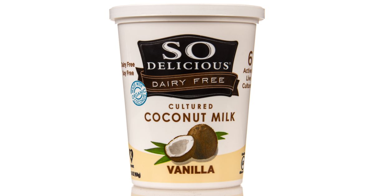 So Delicious Creamy Vanilla Coconut Milk Yogurt, Cultured Azure