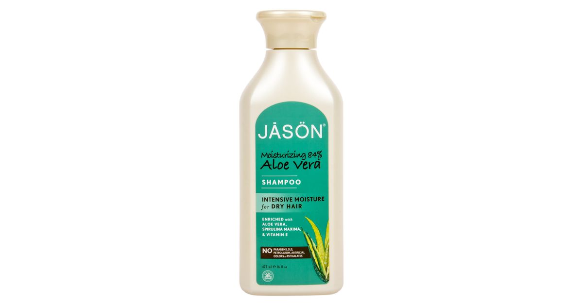 Jason Moisturizing Shampoo, 80 Aloe Vera + Prickly Pear Azure Standard