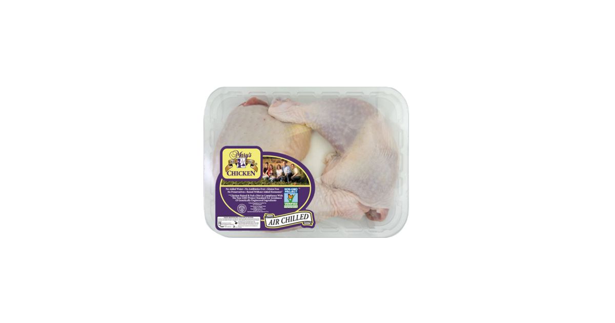 Mary's Chicken, Whole Leg, Organic, Frozen, Random Weight - Azure