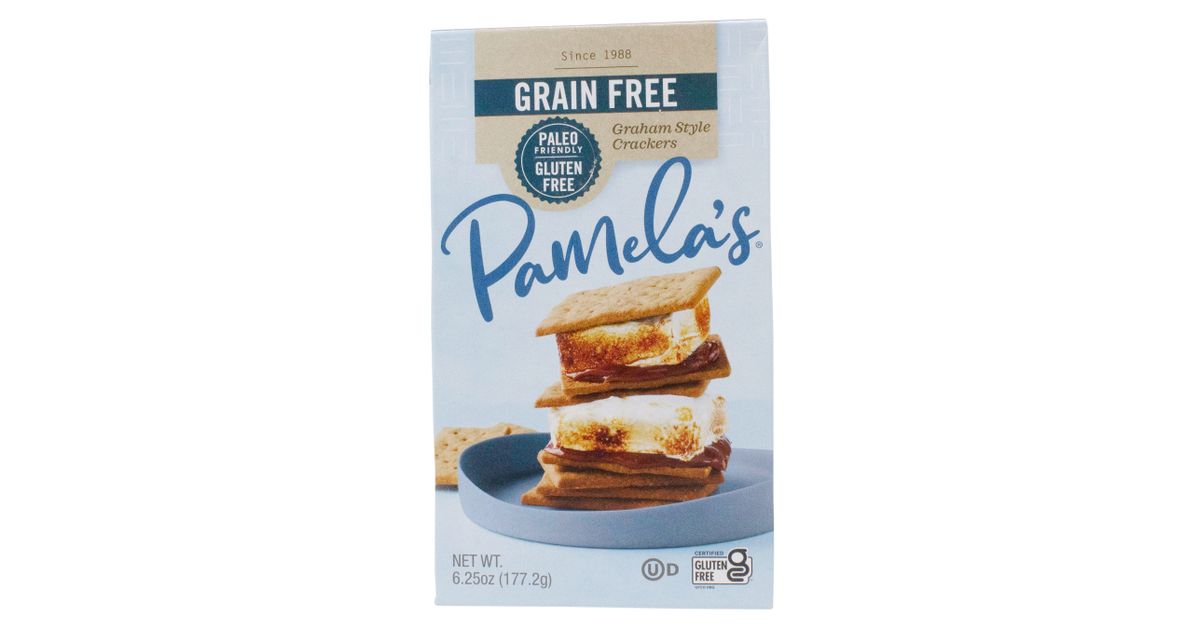 Pamela's Crackers, Honey Grahams, Grain Free Azure Standard