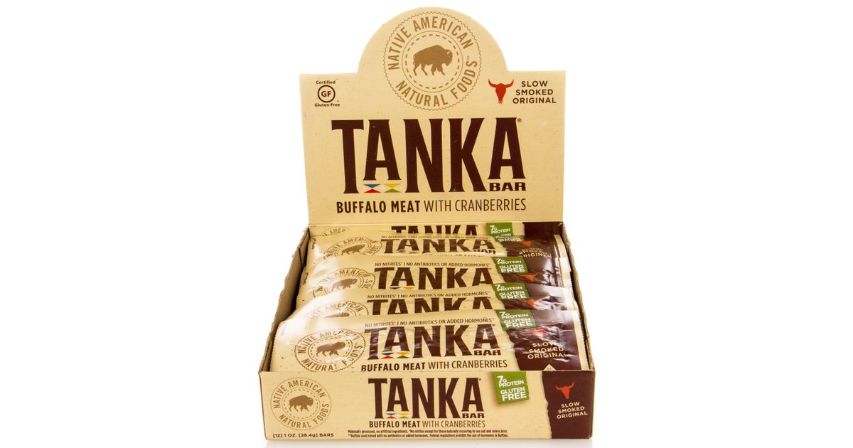 Tanka Bars Tanka Bar 100 Natural Buffalo Cranberry Azure Standard
