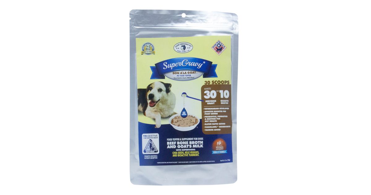 SuperGravy Bon A La Goat Dog Food Topper Azure Standard