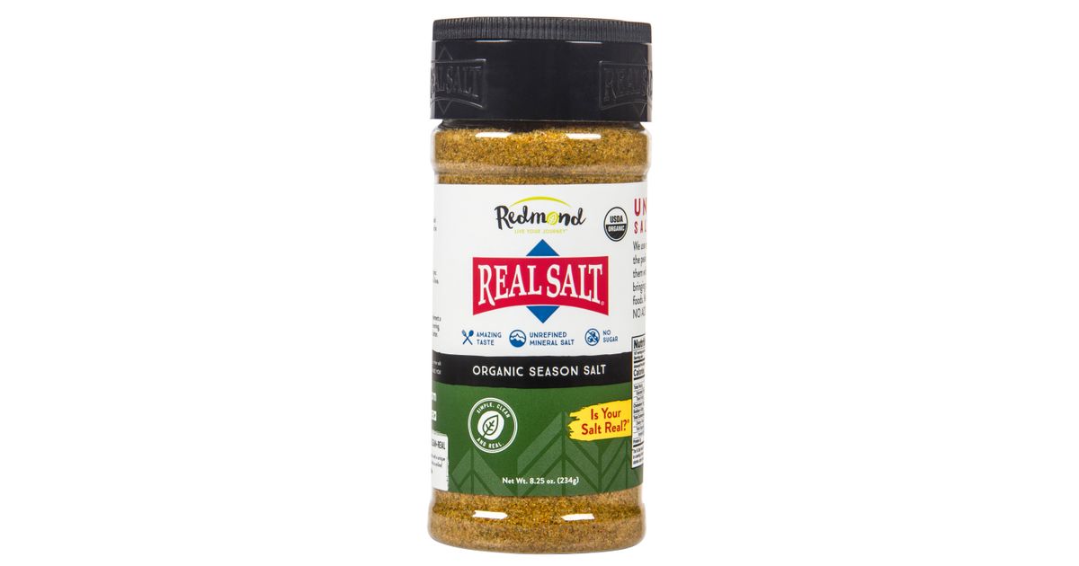 Redmond Season Salt, Real Salt, Organic - Azure Standard