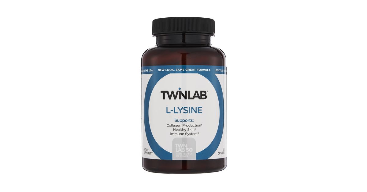 Twin Lab LLysine, 500 mg Azure Standard