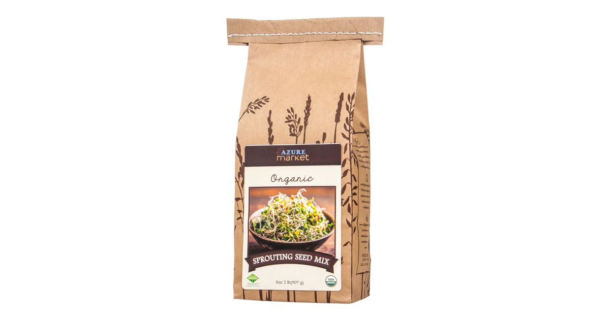Azure Market Organics Sprouting Seed Mix, Organic - Azure Standard