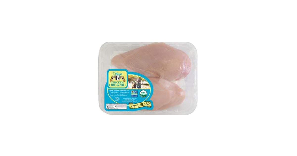 Marys Chicken Breast Boneless And Skinless Frozen Organic Random Weight Azure Standard 