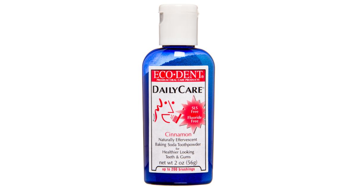 Eco-Dent Tooth Powder, Cinnamon - Azure Standard