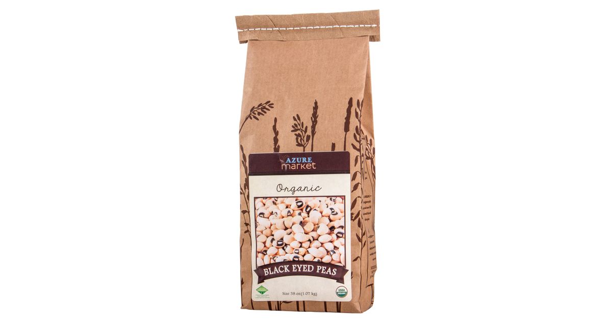 藻ページ Azure Market Organics Black Eyed Peas, Organic - Azure Standard